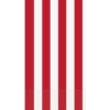 Red/White Stripe Napkins Dinner/Guest 16Ct