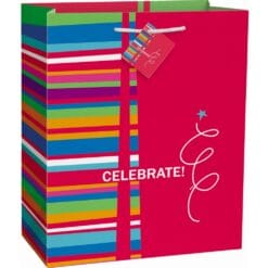 Red Celebrate Giftbag Gloss Large