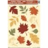Painted Leaves Window Clings