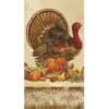 Rustic Turkey Napkin, Dinner 1/8FLD 16CT