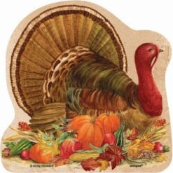 Rustic Turkey Mini Cutouts 5" 8CT
