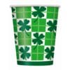 Clover Check Cups Hot/Cold 9Oz 8Ct