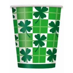 Clover Check Cups Hot/Cold 9oz 8CT