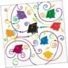 Grad Scroll Napkins Beverage 24CT