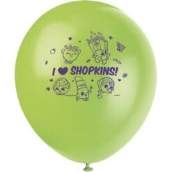 12&Quot; Shopkins Latex Balloons 2S 8Ct