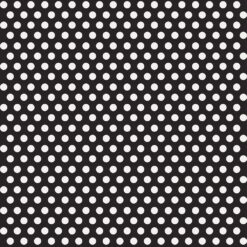 Black w/White Dot Giftwrap 30"x5'