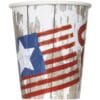 Vintage Flag Cups Hot/Cold 9Oz 8Ct