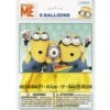 12" Despicable Me Yellow Latex BLNS 8CT
