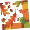 Acorn Stripe Napkins Lunch 20CT