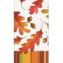 Acorn Stripe Napkins Dinner 16CT