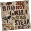Grill Master Napkins Lunch 20Ct