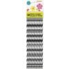 Zebra Stripe Paper Straws 10CT 2 Zebra Stripe Paper Straws 10Ct