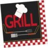 Backyard Bbq Napkins Beverage 16Ct