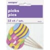 Easter Decal Picks 3.5" 8CT
