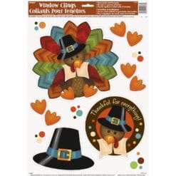 Cute Turkey Window Cling