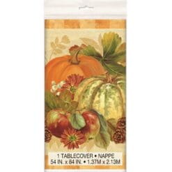 Pumpkin Harvest Printed Tablecover 54x84