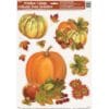 Pumpkin Harvest Window Cling Sheet