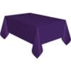 Deep Purple Tablecover Plastic 54x108