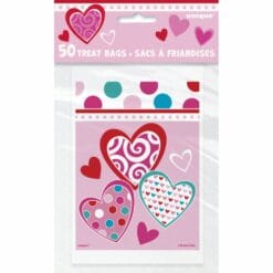 Valentine Treat Sacks 50CT