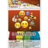 12" Emoji Astd Latex Balloons 2S 8CT 1 12&Quot; Emoji Astd Latex Balloons 2S 8Ct
