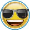 Cool Emoji Plates 9" 8CT 1 Cool Emoji Plates 9&Quot; 8Ct