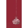 Elegant Red Cmas Napkins Dinner 16Ct