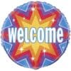 18&Quot; Rnd Welcome Dazzle Foil Balloon
