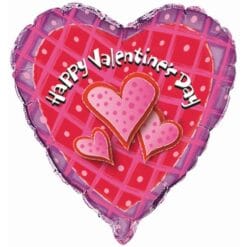 18" HRT HVD Happy Hearts Foil BLN
