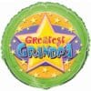 18" RND Greatest Grandpa Foil BLN