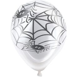 Spider Web Light Up Balloon 5CT