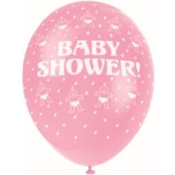 12&Quot; Baby Shower Astd Premium Blns 50Ct