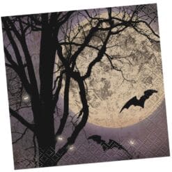Spooky Night Napkins Beverage 16CT