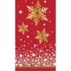 Gold Sparkle Christmas Napkin DNR 16CT
