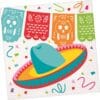 Mexican Fiesta Napkins Lunch 16Ct
