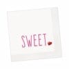 Sweet Valentines Napkins Beverage 16Ct