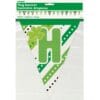 St Pats Day Paper Flag Pennants 14FT