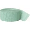 Green-Mint Crepe Streamer 81ft