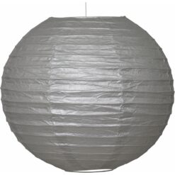 Lantern Round 10" Silver