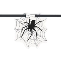 Spider Web Cut Out Paper Banner 7FT
