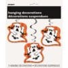 Hanging Ghost Decoration 32&Quot; 3Ct