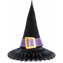 Witch Hat Honeycomb Centerpiece 11&Quot;H