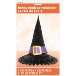Witch Hat Honeycomb Centerpiece 11"H