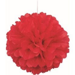 Puff Decor 16" Red