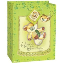 Patchwork Bday Gftbag Asst-Med