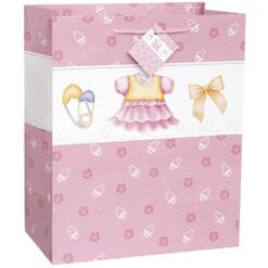 Baby Girl Giftbag Astd Jumbo