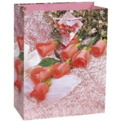 Wedding Flowers Giftbag Astd-Med
