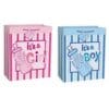 Boy/Girl Bottle Giftbag Astd Lrg