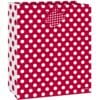 Ruby Red Dots Giftbag Medium