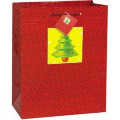 Giftbag, Cmas Charms Astd Lg
