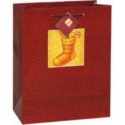 Giftbag, Cmas Charms Astd Lg
